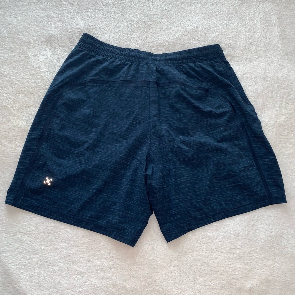 Lululemon Pace Breaker Short Navy Blue Size L
